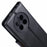 HANMAN Mill Series Phone Cover for Realme 12 4G / 12+ 5G Case PU Leather Wallet Phone Shell - Black - 6