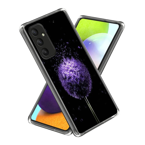 For Samsung Galaxy A15 4G / 5G Case Pattern Flexible Shockproof TPU Phone Cover - Dandelion - 1