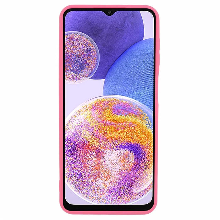 JTW Series For Samsung Galaxy A32 5G / M32 5G Case Down Jacket TPU Slim Phone Cover - Rose - 2