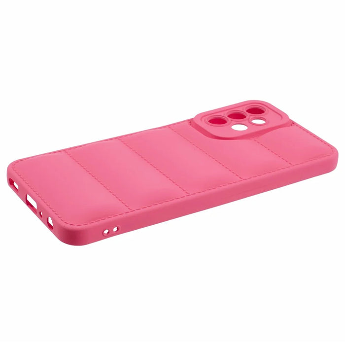 JTW Series For Samsung Galaxy A32 5G / M32 5G Case Down Jacket TPU Slim Phone Cover - Rose - 4
