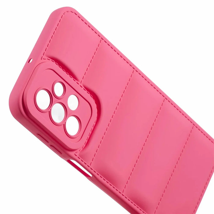 JTW Series For Samsung Galaxy A52 4G / A52s 5G / A52 5G TPU Case Down Jacket Rubberized Phone Cover - Rose - 6