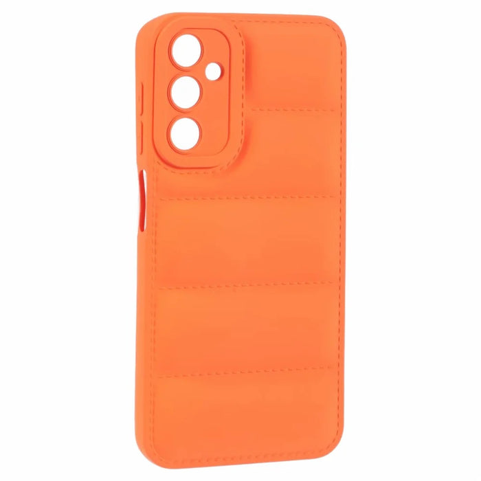 JTW Series For Samsung Galaxy A55 5G Down Jacket Design TPU Case Drop Proof Phone Shell - Orange - 3