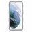 JTW Series for Samsung Galaxy S21 FE 5G Case Wave Frame Curly Shape TPU Epoxy Phone Cover - Transparent White - 2