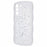JTW Series for Samsung Galaxy S21 FE 5G Case Wave Frame Curly Shape TPU Epoxy Phone Cover - Transparent White - 3