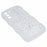 JTW Series for Samsung Galaxy S21 FE 5G Case Wave Frame Curly Shape TPU Epoxy Phone Cover - Transparent White - 5