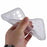 JTW Series for Samsung Galaxy S21 FE 5G Case Wave Frame Curly Shape TPU Epoxy Phone Cover - Transparent White - 6