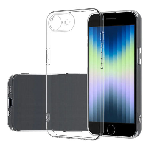 For iPhone 17e / 16e Case Soft TPU Protective Transparent Phone Cover - 1