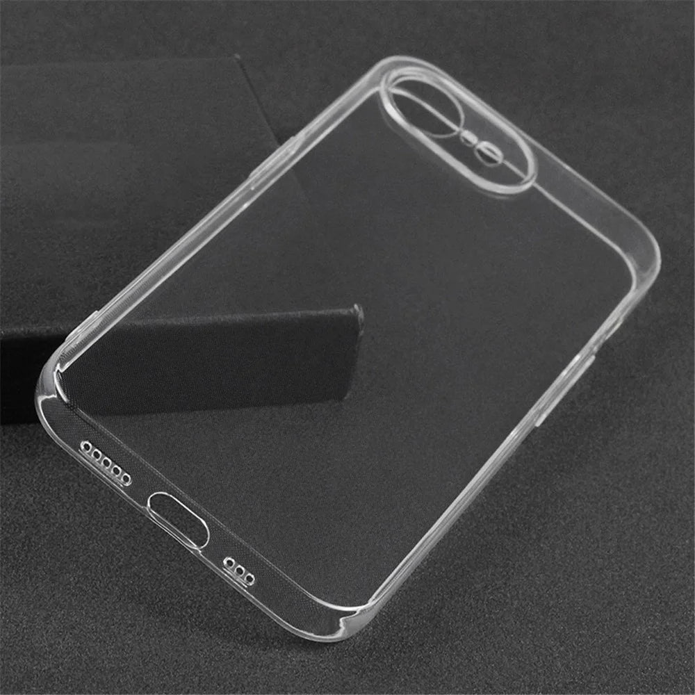 For iPhone 17e / 16e Case Soft TPU Protective Transparent Phone Cover - 2
