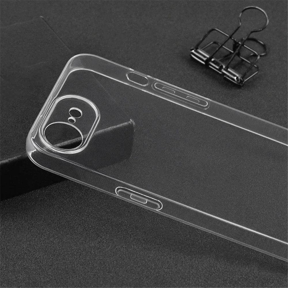For iPhone 17e / 16e Case Soft TPU Protective Transparent Phone Cover - 4