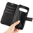 For Google Pixel 9 Pro XL Anti-Scratch Leather Case Calf Texture Phone Wallet Cover - Black - 5