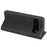 For Google Pixel 9 Pro XL Cell Phone Case Skin-Touch Magnetic Closing PU Leather Shockproof Cover - Black - 4