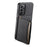 For Samsung Galaxy A23 4G / A23 5G (Global Version) Case Calf Texture Kickstand Smart Phone Cover - Black - 2