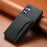 For Samsung Galaxy A54 5G Shockproof Case Card Slots TPU+PC+PU Kickstand Phone Cover - Black - 6