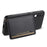 For Samsung Galaxy A70 Case Card Slots TPU+PC+PU Kickstand Phone Cover - Black - 3