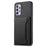 For Samsung Galaxy A32 5G Case 5 Card Slots Kickstand Bump Proof Phone Cover - Black - 1