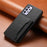 For Samsung Galaxy A32 5G Case 5 Card Slots Kickstand Bump Proof Phone Cover - Black - 6
