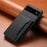 For Google Pixel 6a Cell Phone Case Calf Texture Leather+TPU+PC Card Holder Cover - Black - 6
