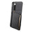 For Sony Xperia 10 V Case Kickstand Calf Texture Phone Back Protector - Black - 2