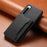 For Sony Xperia 10 V Case Kickstand Calf Texture Phone Back Protector - Black - 6