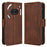 For Nothing Phone (2a) Plus / Phone (2a) Leather Case Multiple Card Slots Magnetic Closure Phone Cover - Brown - 1