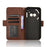 For Nothing Phone (2a) Plus / Phone (2a) Leather Case Multiple Card Slots Magnetic Closure Phone Cover - Brown - 5