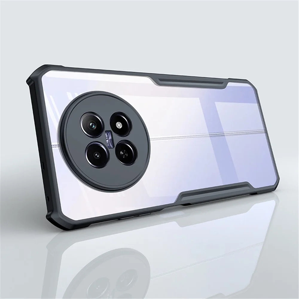 XUNDD For Realme 12 5G Case Anti-Scratch TPU+Acrylic Hybrid Phone Cover - 6