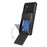 For Samsung Galaxy S23 FE Case PC+TPU Dual Layer Shockproof Cover with Card Holder - Black - 6