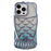 For iPhone 13 Pro Case Sparkly Soft TPU Fish Shape Electroplating Phone Cover - Blue - 1