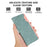 ABEEL For iPhone 15 Pro Cell Phone Cases RFID Blocking Wallet Shell - Baby Blue - 7