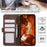 ABEEL For Samsung Galaxy A15 5G Shockproof Phone Case PU Leather RFID Blocking Wallet Cover - Brown - 5