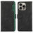 ABEEL For iPhone 13 Pro Wallet Case RFID Blocking Splicing Color Leather Phone Cover - Black - 1