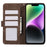 ABEEL For iPhone 14 Wallet Phone Case Color Matching RFID Blocking Leather Flip Cover - Brown - 2
