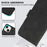 ABEEL For Samsung Galaxy A34 5G PU Leather Protective Cover RFID Blocking Stand Phone Case - Black - 6