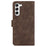 ABEEL For Samsung Galaxy S22+ 5G Shockproof Phone Cover Wallet Case PU Leather RFID Blocking Flip Shell - Brown - 7