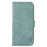 ABEEL For Samsung Galaxy S22 Ultra 5G Phone Case PU Leather Protective Cover RFID Blocking Stand - Baby Blue - 6
