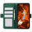 ABEEL For Samsung Galaxy S20 FE / S20 FE 5G /  S20 FE 2022 / S20 Lite Magnetic Case RFID Blocking Folio Flip Style Phone Cover - Green - 2