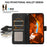 ABEEL For iPhone 14 Plus Wallet Case PU Leather RFID Blocking Phone Stand Cover - Black - 4