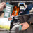 ABEEL For iPhone 15 Leather Case RFID Blocking Wallet Phone Cover Side Magnetic Clasp - Baby Blue - 6