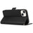 ABEEL For iPhone 14 Plus PU Leather Case Litchi Texture RFID Blocking Phone Cover - Black - 3