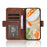 For Google Pixel 9 Pro / Pixel 9 Case Wallet Card Slots PU Leather + TPU Full Protection Phone Cover - Brown - 2