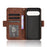 For Google Pixel 9 Pro / Pixel 9 Case Wallet Card Slots PU Leather + TPU Full Protection Phone Cover - Brown - 4