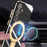 For Samsung Galaxy S24+ Kickstand Magnetic Case TPU Phone Cover - Black - 4
