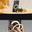 For Samsung Galaxy S24+ Kickstand Magnetic Case TPU Phone Cover - Black - 6
