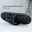 For iPhone 15 Pro Case Slipper Shape Kickstand TPU Protective Phone Cover - Black - 3