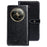 IDEWEI For Realme 12 Pro 5G / 12 Pro+ 5G Case Crocodile Texture PU Leather Flip Wallet Phone Cover - Black - 1
