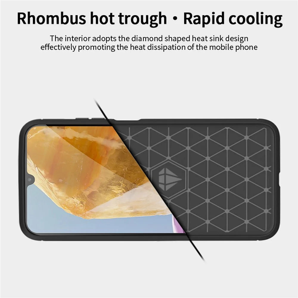 MOFI JK TPU Series-1 For Samsung Galaxy M15 5G / F15 5G Case Brushed Soft TPU Phone Cover - Black - 7