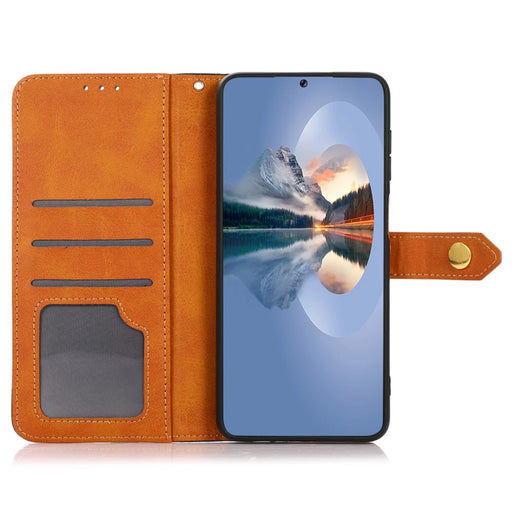 KHAZNEH For OnePlus Nord CE4 5G Magnetic Flip PU Leather Case Cell Phone Stand Cover - Black - 2