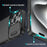 For iPhone 14 Pro Max Case Slide Camera Guard PC+TPU Phone Cover - Black - 3