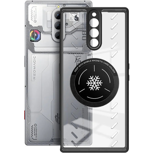 IMAK UX-9A Series for ZTE nubia Red Magic 8 Pro 5G / 8 Pro+ 5G / 8S Pro Clear Case Heat Dissipation PC+TPU Cover - 1