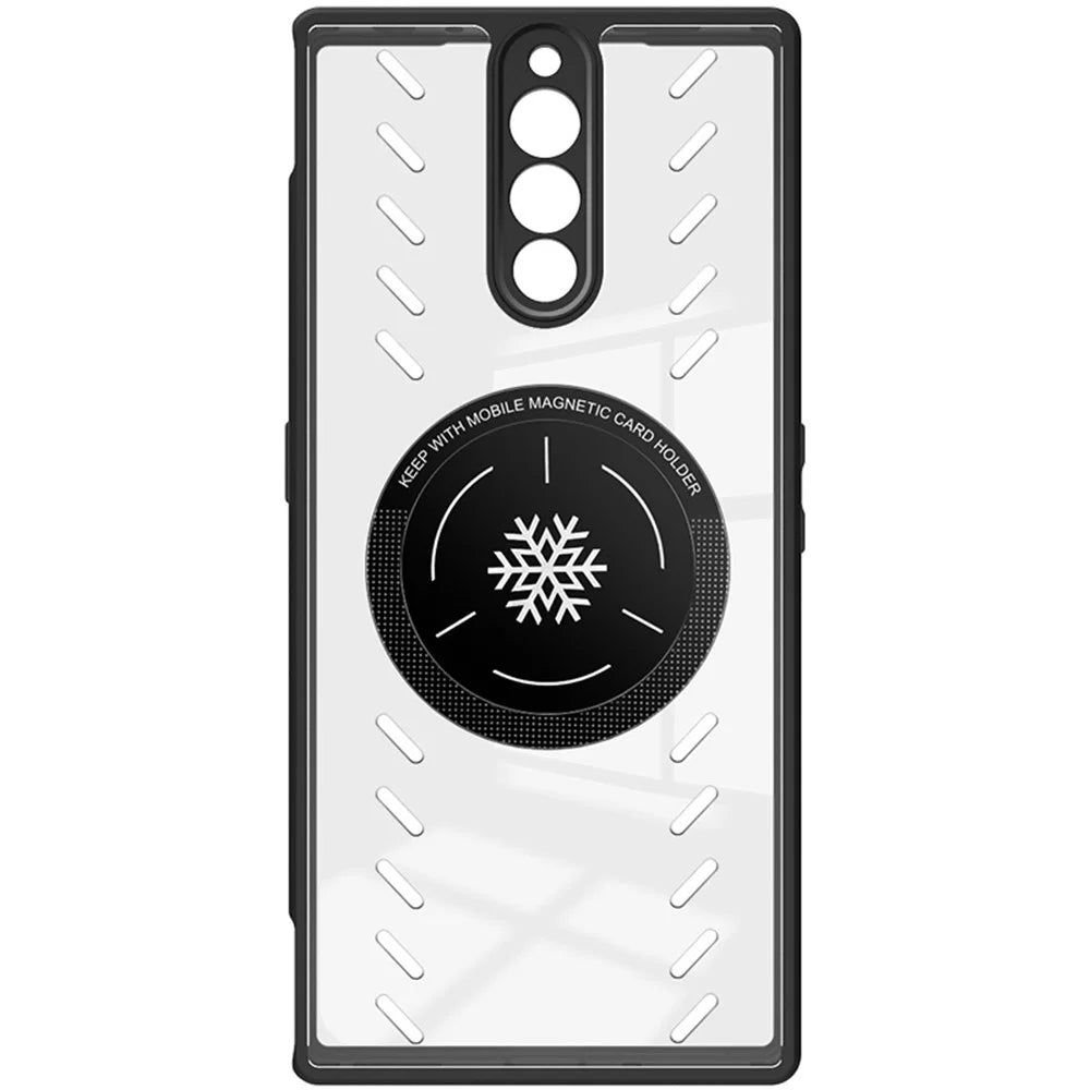 IMAK UX-9A Series for ZTE nubia Red Magic 8 Pro 5G / 8 Pro+ 5G / 8S Pro Clear Case Heat Dissipation PC+TPU Cover - 6